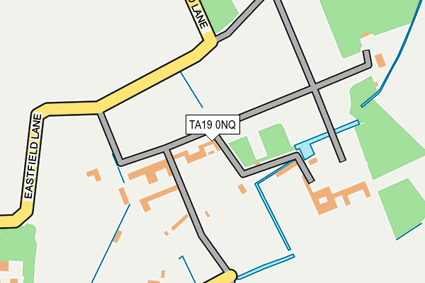 TA19 0NQ map - OS OpenMap – Local (Ordnance Survey)