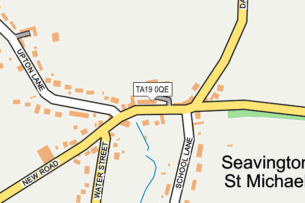 TA19 0QE map - OS OpenMap – Local (Ordnance Survey)