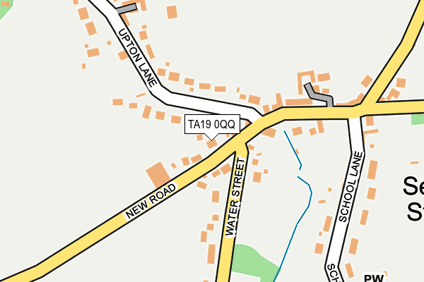 TA19 0QQ map - OS OpenMap – Local (Ordnance Survey)