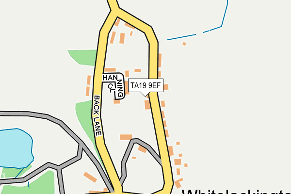 TA19 9EF map - OS OpenMap – Local (Ordnance Survey)