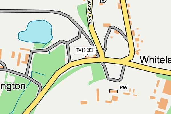 TA19 9EH map - OS OpenMap – Local (Ordnance Survey)