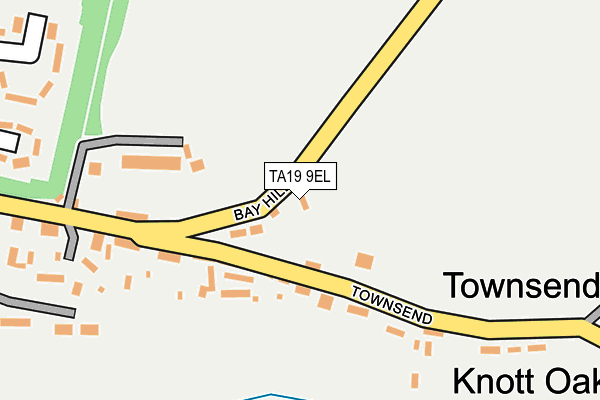 TA19 9EL map - OS OpenMap – Local (Ordnance Survey)