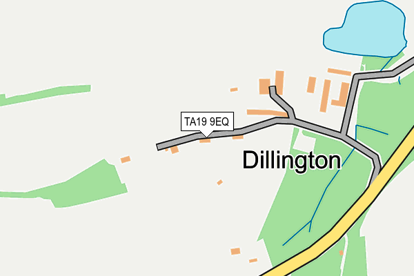 TA19 9EQ map - OS OpenMap – Local (Ordnance Survey)