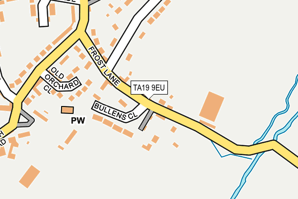 TA19 9EU map - OS OpenMap – Local (Ordnance Survey)