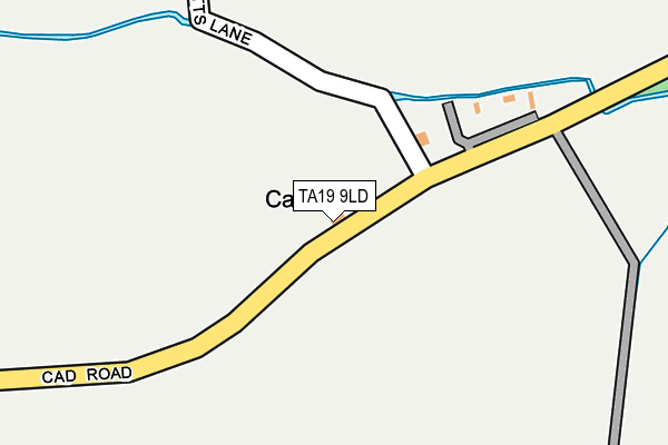 TA19 9LD map - OS OpenMap – Local (Ordnance Survey)