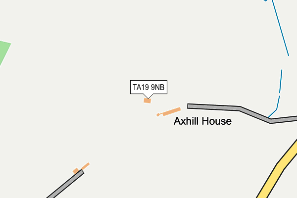TA19 9NB map - OS OpenMap – Local (Ordnance Survey)