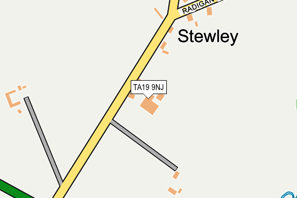 TA19 9NJ map - OS OpenMap – Local (Ordnance Survey)