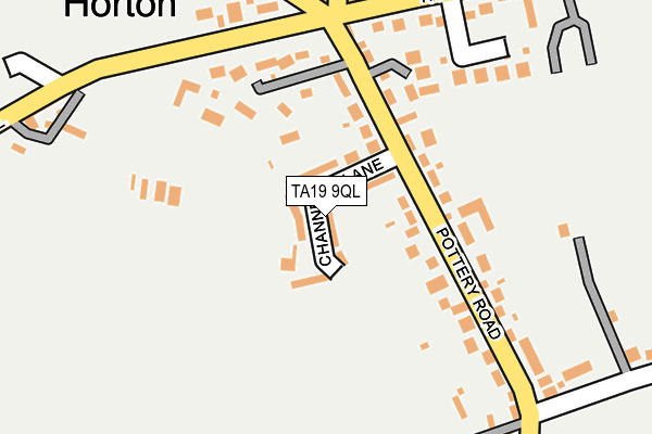 TA19 9QL map - OS OpenMap – Local (Ordnance Survey)