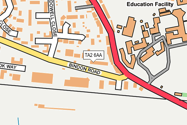 Map of STRIDE LIMITED at local scale