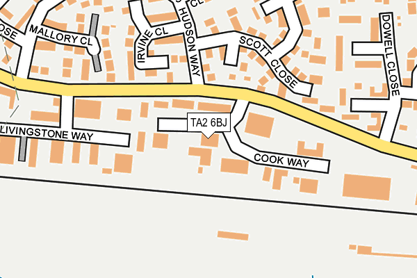 Map of INTERBRU LIMITED at local scale