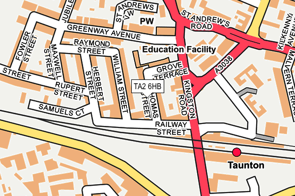 Map of SWAN TRAINING SERVICES LTD at local scale