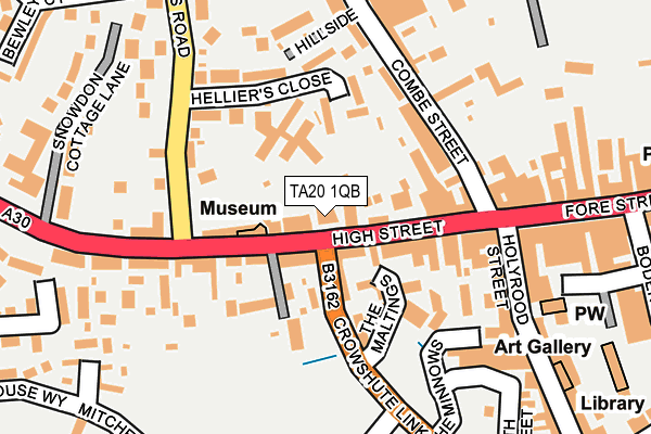 Map of ROOSTER BUS LTD at local scale
