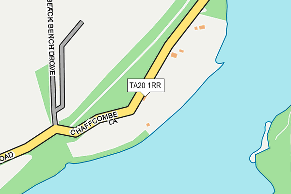 TA20 1RR map - OS OpenMap – Local (Ordnance Survey)