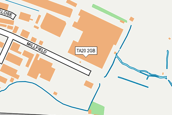 TA20 2GB map - OS OpenMap – Local (Ordnance Survey)