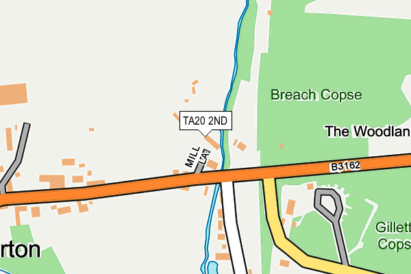 TA20 2ND map - OS OpenMap – Local (Ordnance Survey)
