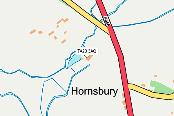 TA20 3AQ map - OS OpenMap – Local (Ordnance Survey)