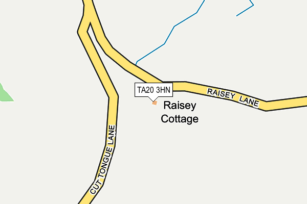 TA20 3HN map - OS OpenMap – Local (Ordnance Survey)