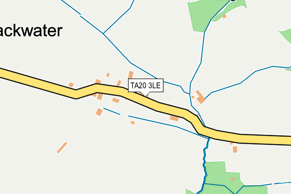 TA20 3LE map - OS OpenMap – Local (Ordnance Survey)