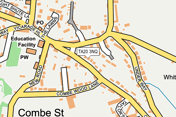 TA20 3NQ map - OS OpenMap – Local (Ordnance Survey)