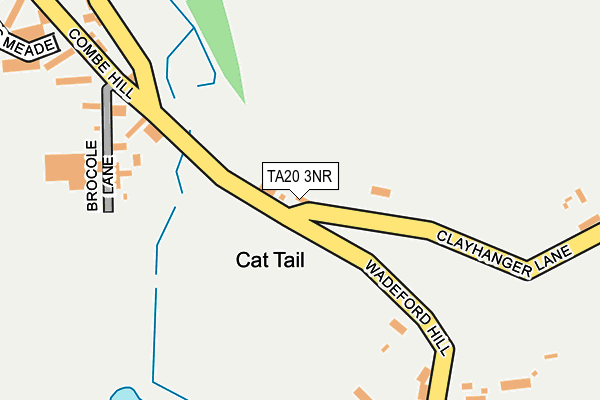 TA20 3NR map - OS OpenMap – Local (Ordnance Survey)