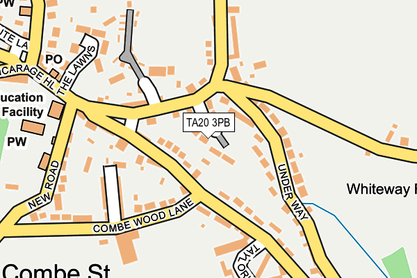 TA20 3PB map - OS OpenMap – Local (Ordnance Survey)