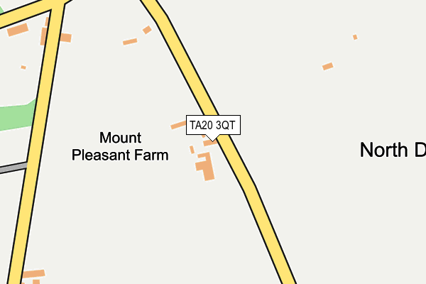 TA20 3QT map - OS OpenMap – Local (Ordnance Survey)