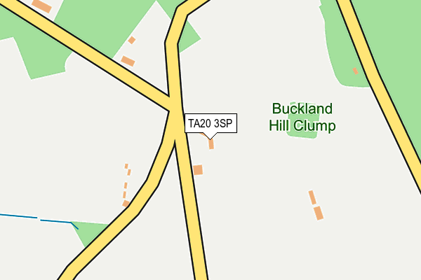 TA20 3SP map - OS OpenMap – Local (Ordnance Survey)