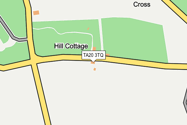 TA20 3TQ map - OS OpenMap – Local (Ordnance Survey)