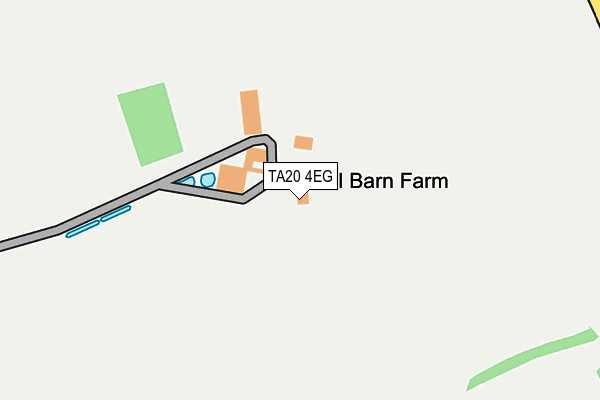 TA20 4EG map - OS OpenMap – Local (Ordnance Survey)