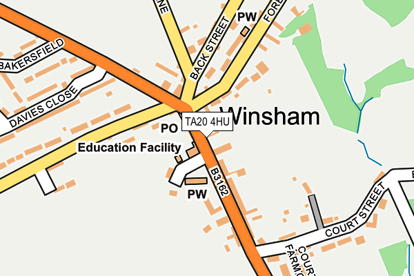 Map of RODNEY WELLS LIMITED at local scale