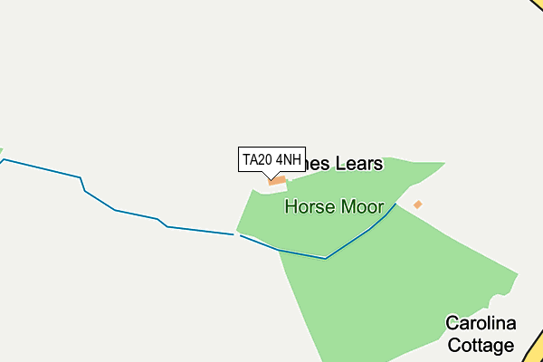 TA20 4NH map - OS OpenMap – Local (Ordnance Survey)