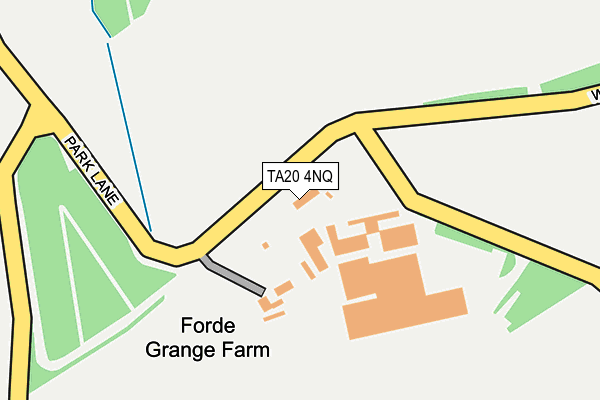 TA20 4NQ map - OS OpenMap – Local (Ordnance Survey)