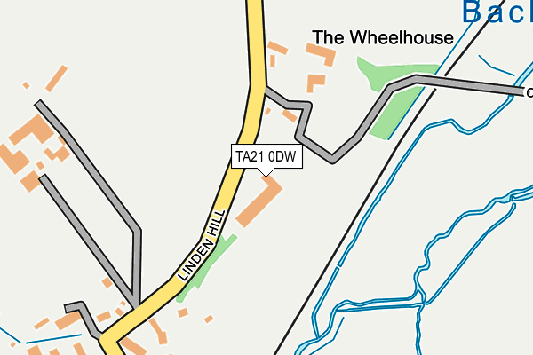 Map of COVENANT CARE LIMITED at local scale