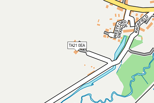 TA21 0EA map - OS OpenMap – Local (Ordnance Survey)