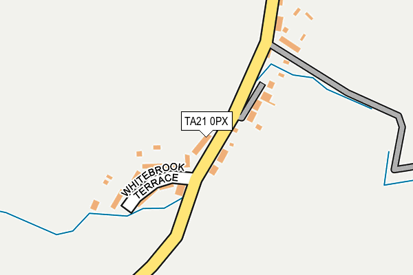 TA21 0PX map - OS OpenMap – Local (Ordnance Survey)