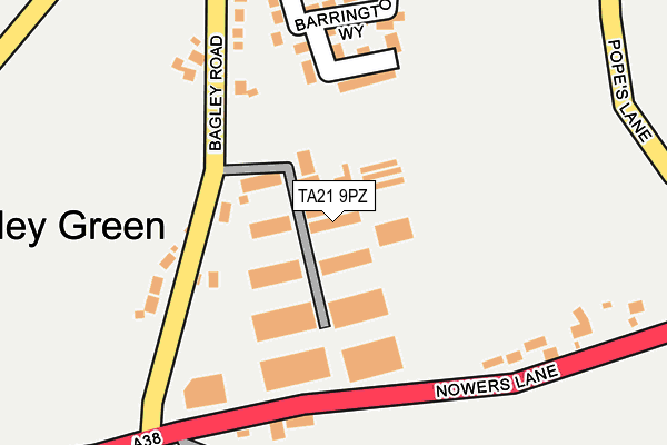 Map of TRIANTA LIMITED at local scale