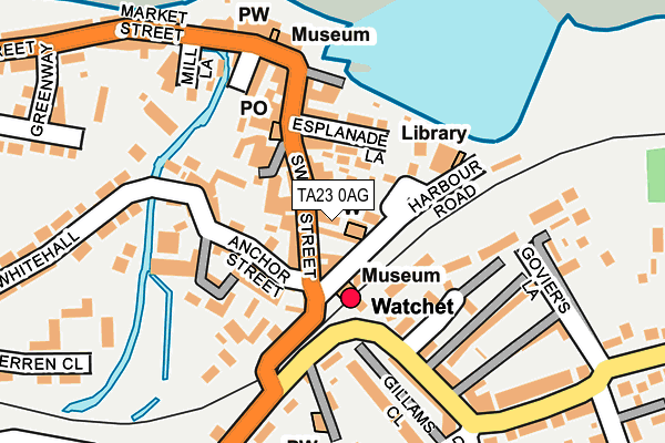 Map of VISIT EXMOOR LTD at local scale