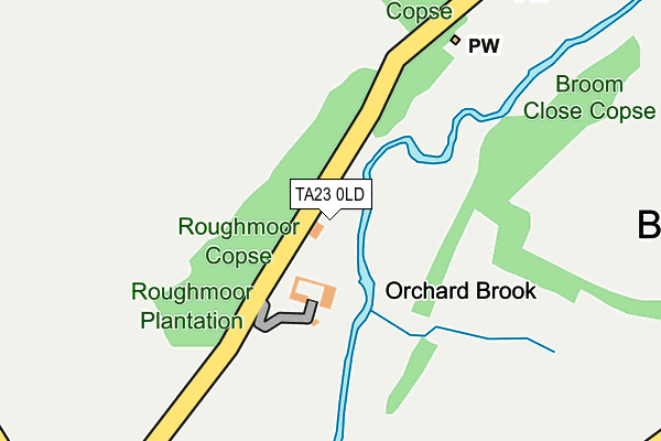 TA23 0LD map - OS OpenMap – Local (Ordnance Survey)