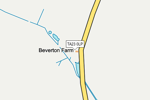 TA23 0LP map - OS OpenMap – Local (Ordnance Survey)