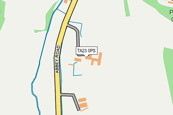 TA23 0PS map - OS OpenMap – Local (Ordnance Survey)