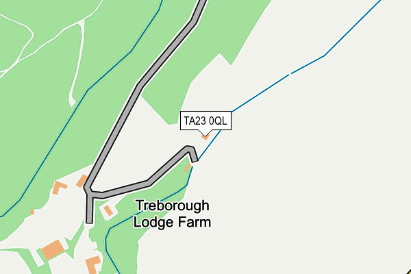 TA23 0QL map - OS OpenMap – Local (Ordnance Survey)