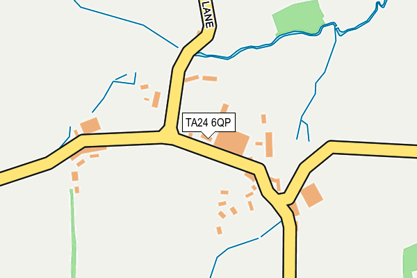 TA24 6QP map - OS OpenMap – Local (Ordnance Survey)
