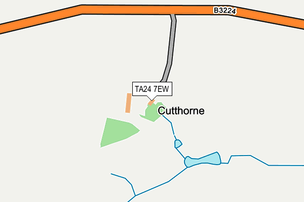 TA24 7EW map - OS OpenMap – Local (Ordnance Survey)