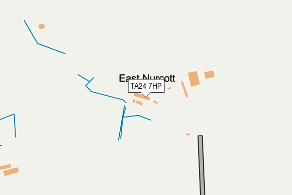 TA24 7HP map - OS OpenMap – Local (Ordnance Survey)