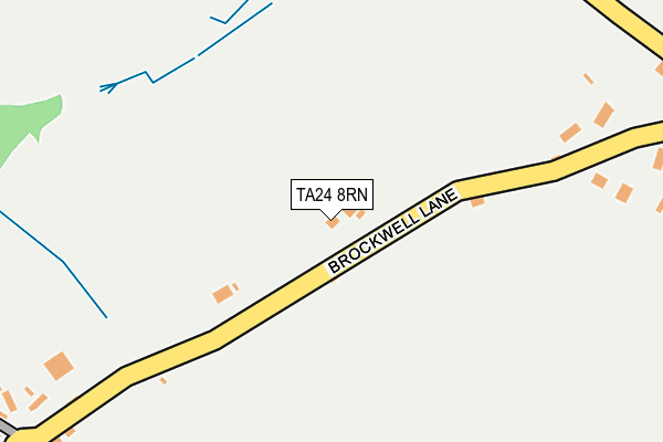 TA24 8RN map - OS OpenMap – Local (Ordnance Survey)