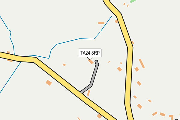 TA24 8RP map - OS OpenMap – Local (Ordnance Survey)