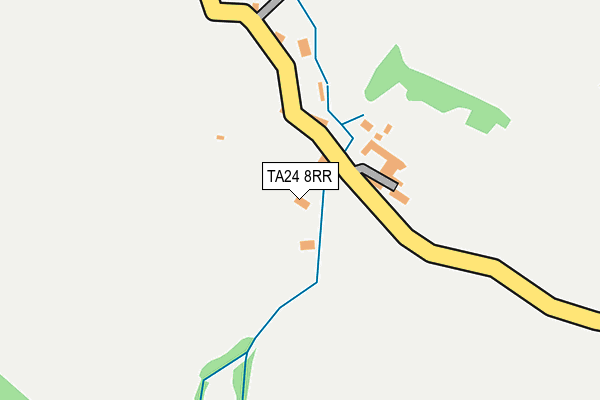 TA24 8RR map - OS OpenMap – Local (Ordnance Survey)