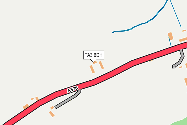 TA3 6DH map - OS OpenMap – Local (Ordnance Survey)