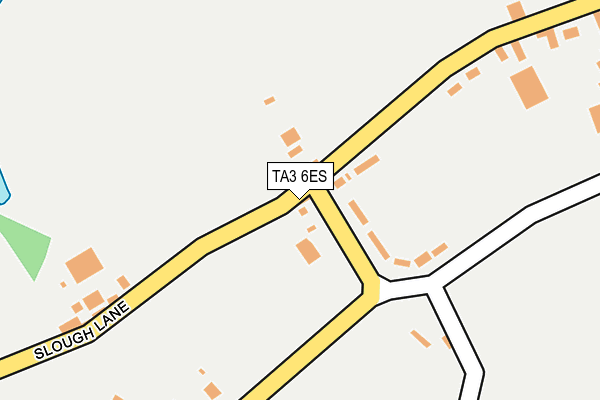 TA3 6ES map - OS OpenMap – Local (Ordnance Survey)