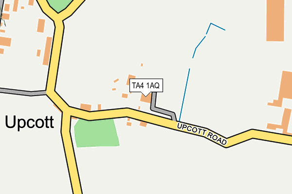 TA4 1AQ map - OS OpenMap – Local (Ordnance Survey)